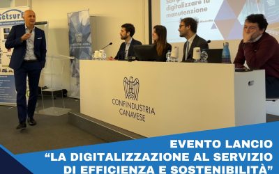 Evento lancio: “La digitalizzazione al servizio di efficienza e sostenibilità”